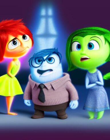 Inside out Disney character movie