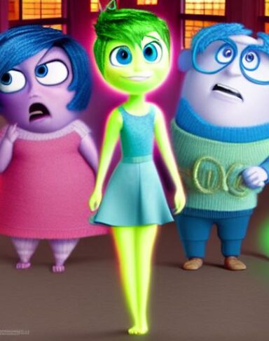 Inside out characters