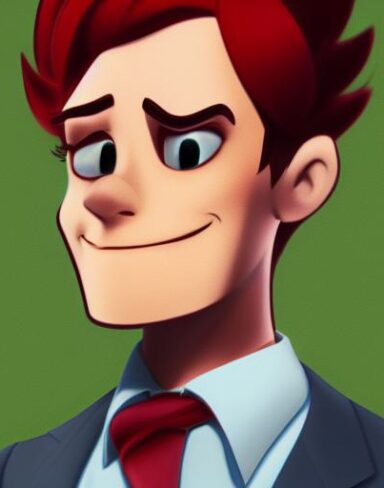 A close up of a person wearing a tie