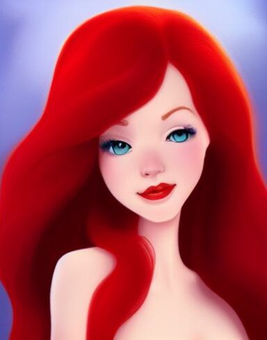 A red hair lady