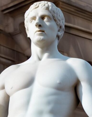 Statue of a man standing