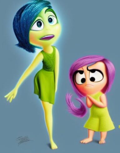 Inside out Disney character