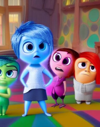 Inside out Disney character film