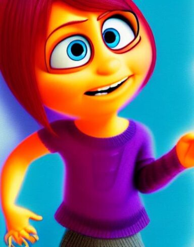 Inside out Disney character from film
