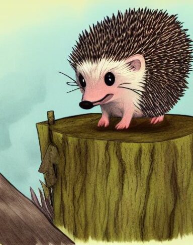 One hedge on a stump