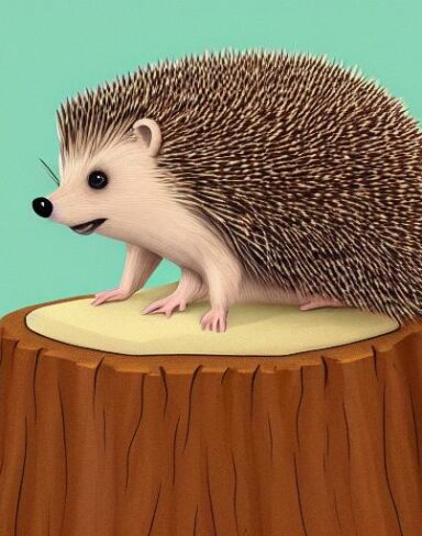 One hedge on a stump