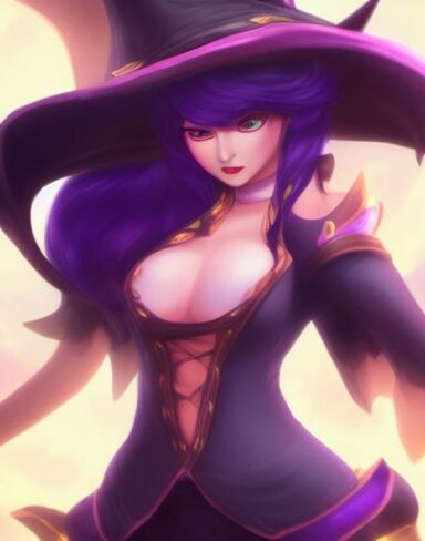 A woman with a beautiful face