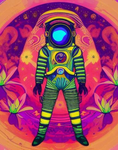 Fantasy psychedelic art