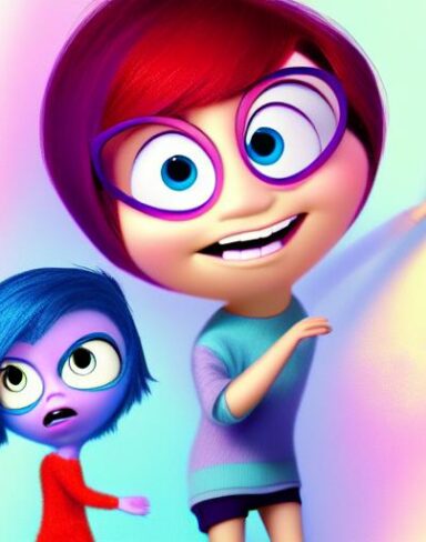 Inside out Disney characters