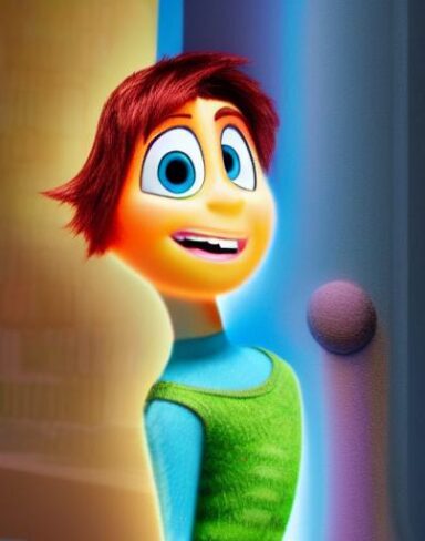 Inside out Disney characters from animated movie