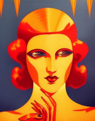 Art deco poster