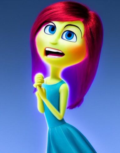 Inside out character from pixar