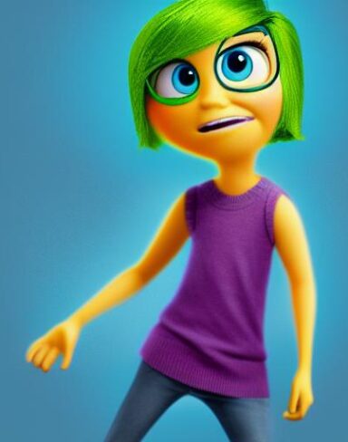 Inside out character from pixar