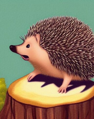 One hedge on a stump