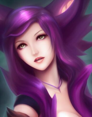 A girl with a beautiful and clean face