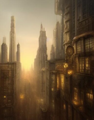 A group of tall buildings sitting in the middle of a city