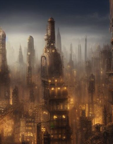 A group of tall buildings sitting in the middle of a city