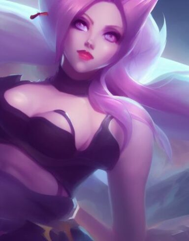 A lady with a beautiful face sitting on top of a rock