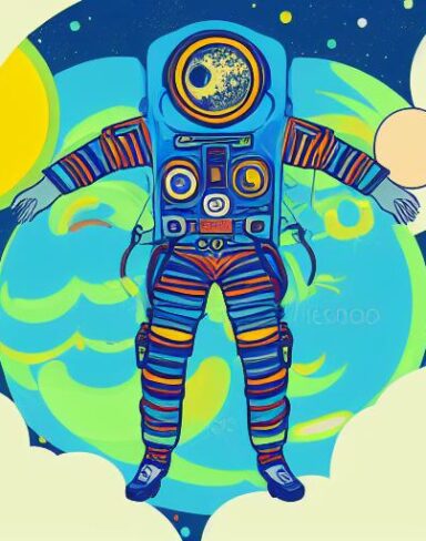 Joyful psychedelic art