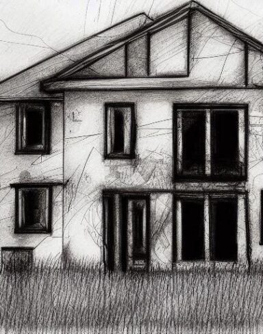 Drawing of a house