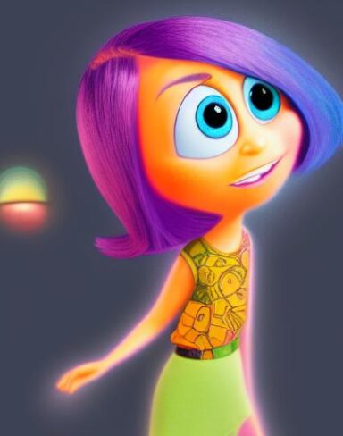 Inside out Disney character from pixar