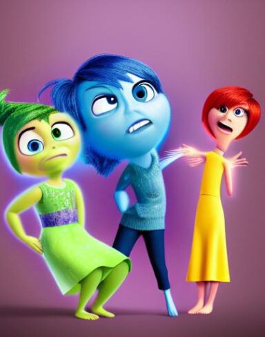 Inside out pixar character film