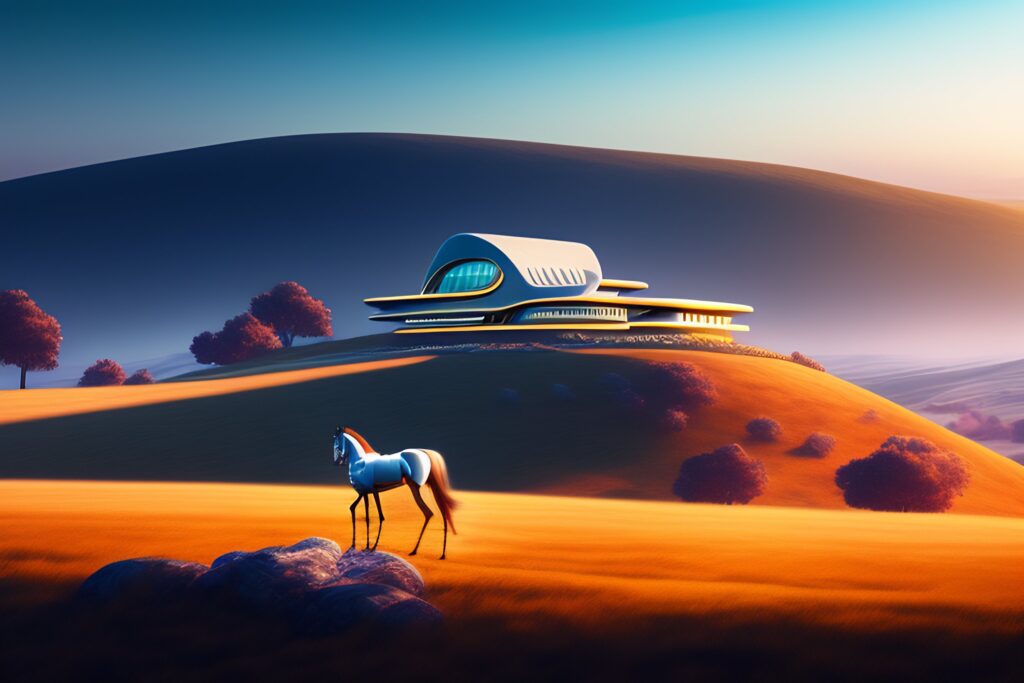 "A highly detailed, futuristic battle ship on sea, realistic painting, clear blue sky, intricate details, 4k” "A highly detailed, futuristic battle ship on sea, realistic painting, clear blue sky, intricate details, 4k”