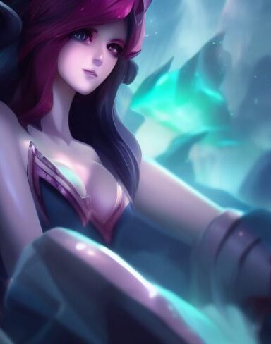 A close up girl with a beautiful face sitting on top of a rock