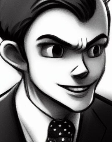 A close up of a person wearing a tie