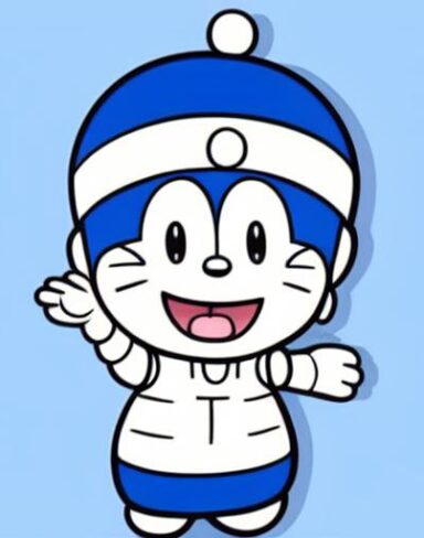 A cute cartoon character