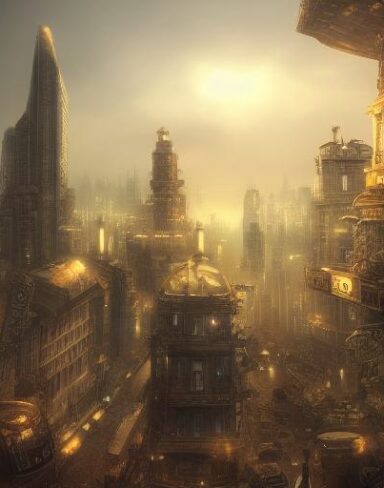 A group of tall buildings sitting in the middle of a city