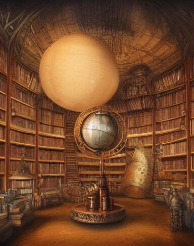 Fantasy steampunk art