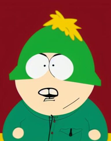 South park animated cartoon character