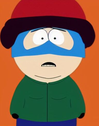 South park animated character