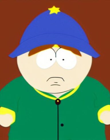 South park cartoon character