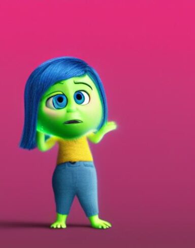 An inside out character by pixar