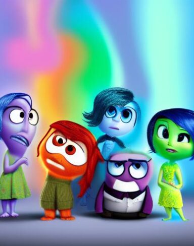 Inside out Disney character movie
