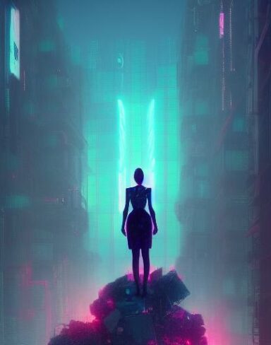 Neon dystopia