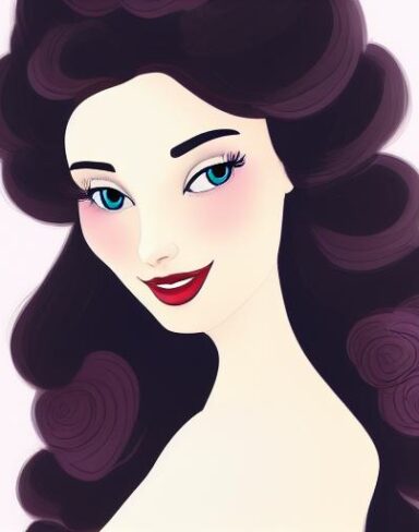 A beautiful woman