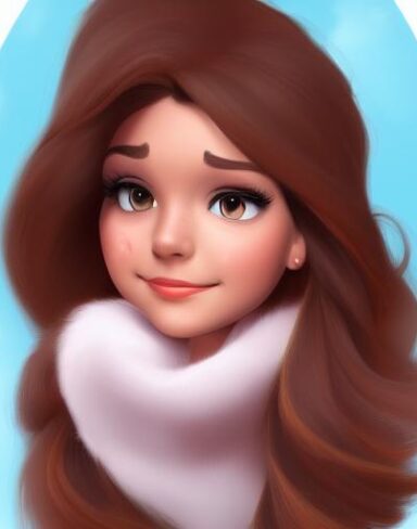 A brown hair person