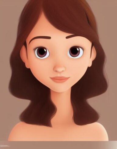 A brown hair person