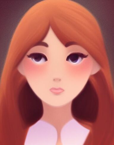 A brown hair person