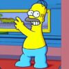A cartoon character making a smile A cartoon character making a smile