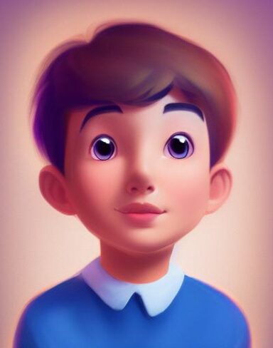 A close-up boy