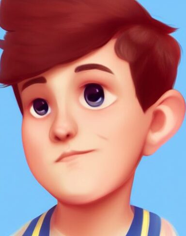 A cute boy