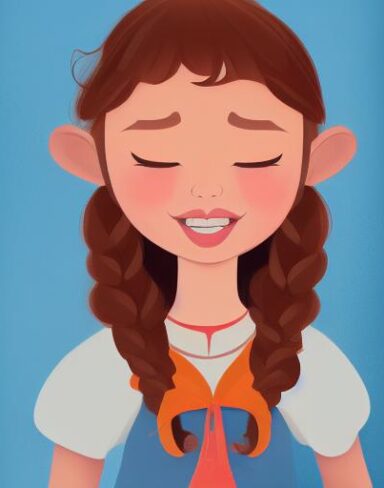 A girl