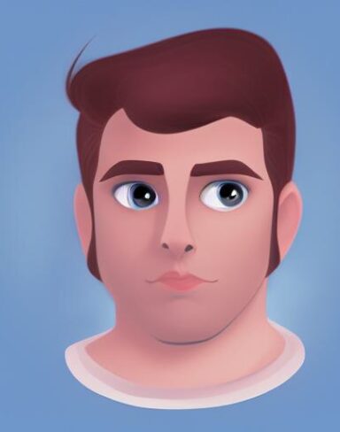 A man