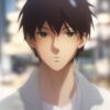 A person with a beautiful face A person with a beautiful face