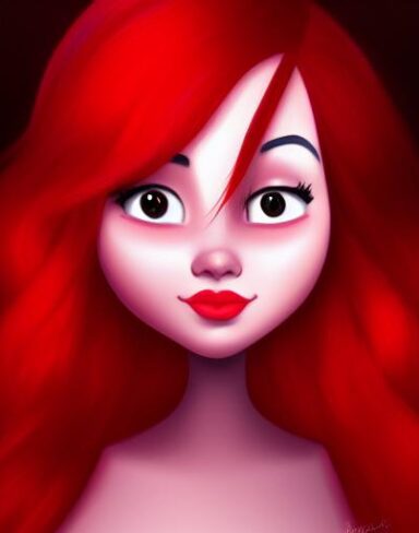A red hair lady
