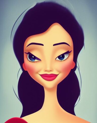 A woman